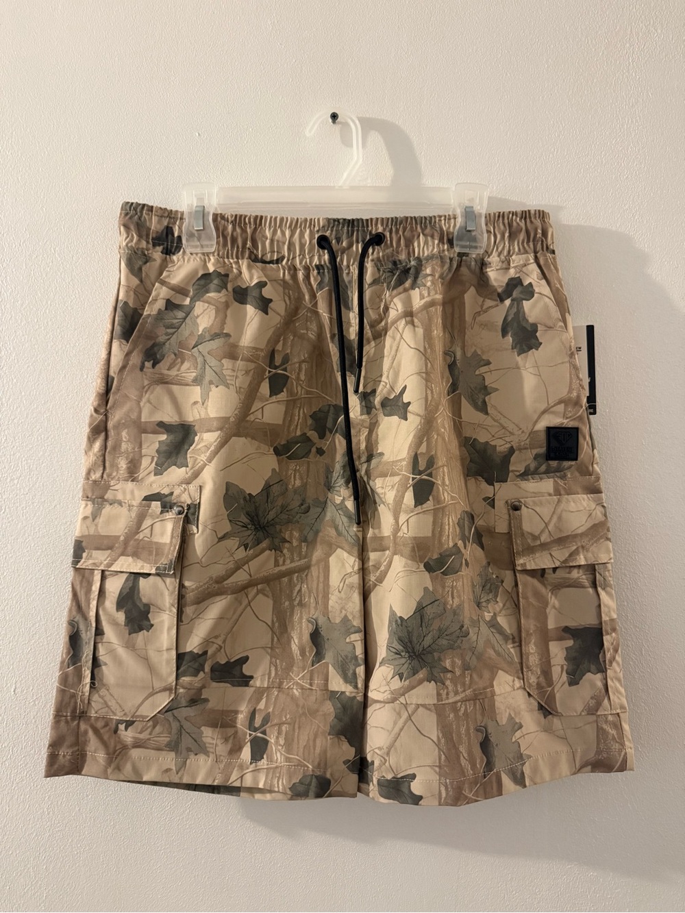 Men's Camo Cargo Shorts - Khaki